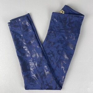 Lilly Pulitzer Weekender High Rise Midi Crop Legging. Shoreline Foil. Size XS.